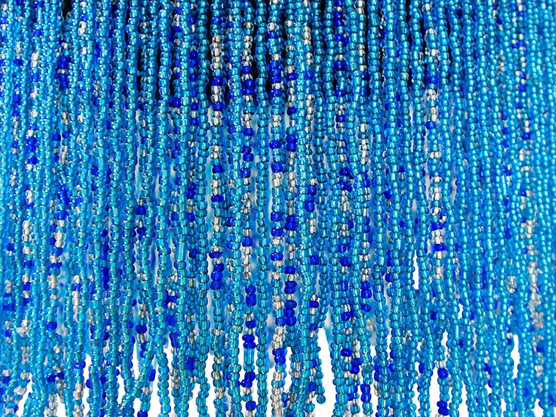 Light Blue and Clear Beads Light Blue and Clear Beads